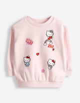 Mikina - Hello Kitty - ruzova