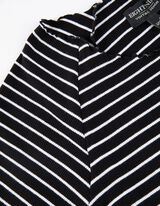 Dolga majica - Poudari postavo - crna