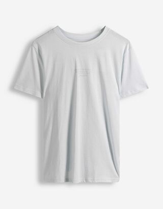 T-shirt - Effen - lichtblauw