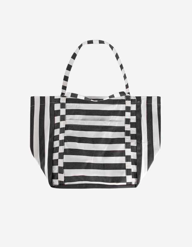 Shopper - Pulsante a pressione - bianco