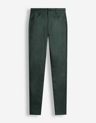 Broek - Skinny fit - Donkergroen