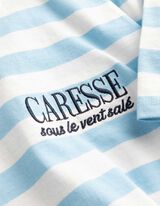 T-shirt - Stampa frontale - celeste