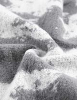 Šalikas - Vilnos išvaizda - pilkas