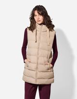 Steppelt mellény - Normál fazon - bézs