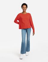 Mar&scaron;kinėliai ilgomis rankovėmis - Medvilnė - raudonas