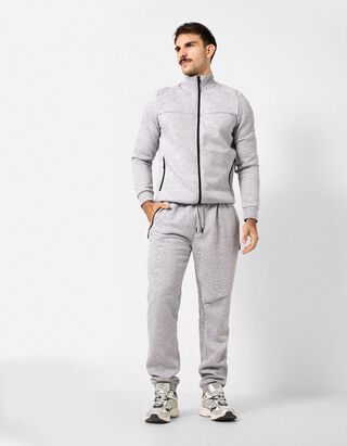 Jogginghose - Jogger Fit - Grau