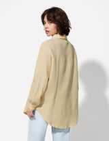 Camicia - Mussola - giallo chiaro