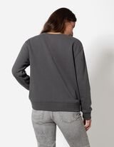 Felpa - Pietre decorative - grigio scuro