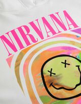 Džemperis - Nirvana - baltas