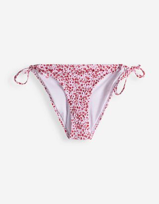 Bikinislip - Allover-Print - wei&szlig;