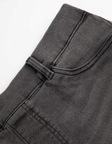 Uske farmerice - Oprano abrazivom - sivo