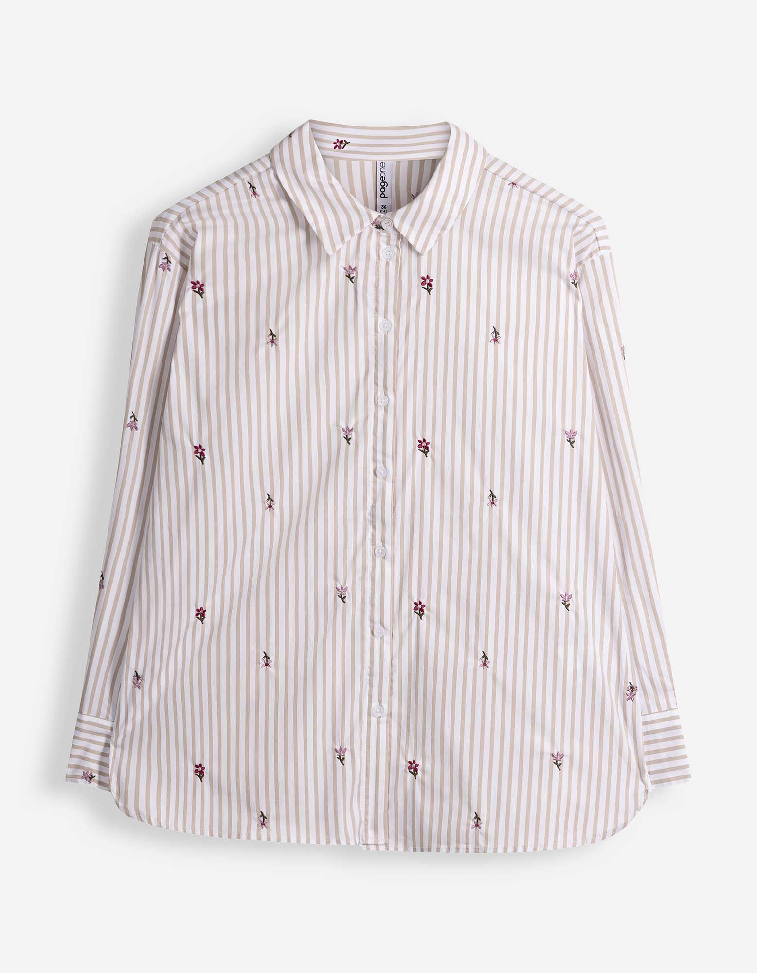 Bluse - Beige