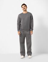 Sweatshirt - Relax Fit - Dunkelgrau