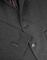 švarkas - Užsegama sagomis - juodas