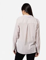 Tunika - Streifen - beige