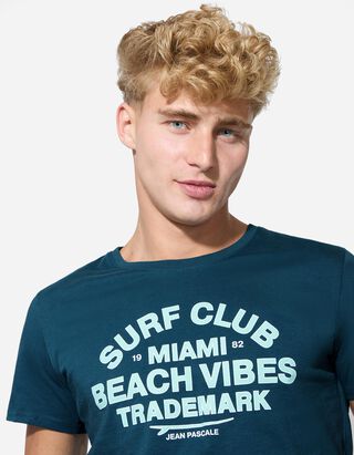 T-Shirt - Print - t&uuml;rkis