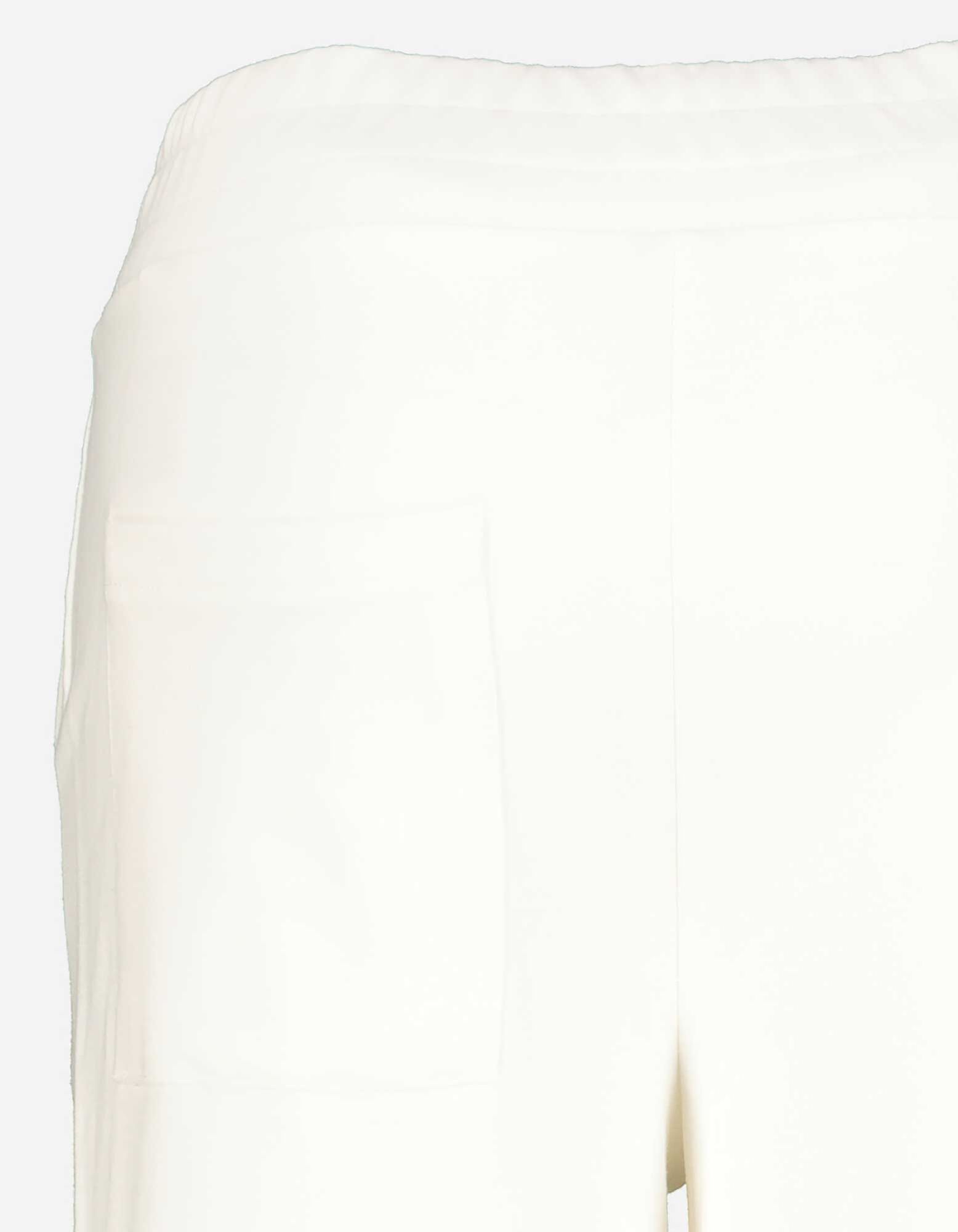 Pantalon palazzo - Bas des jambes de finition c&ocirc;tel&eacute;e - blanc