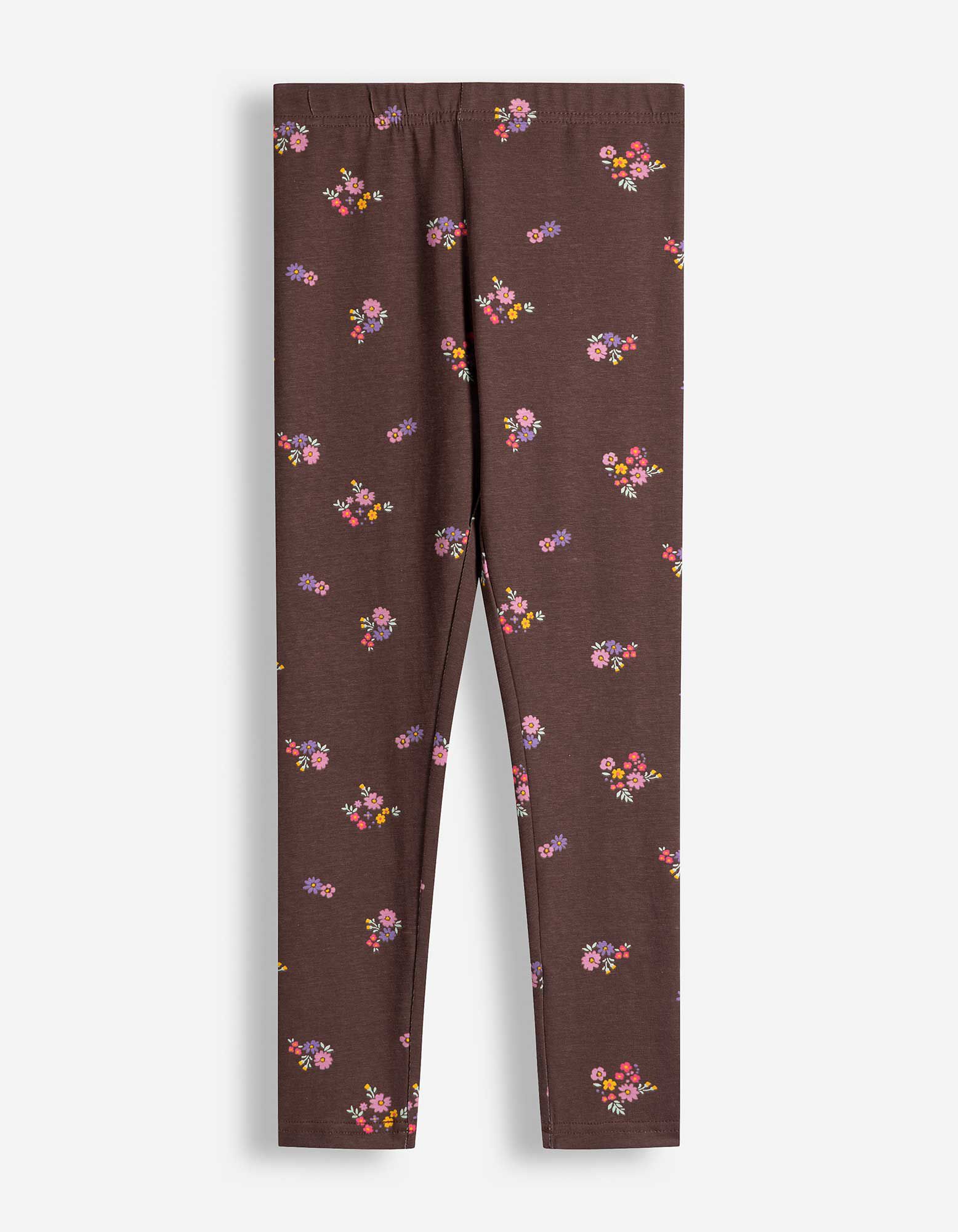 Leggings - Imprim&eacute; all-over - Brun