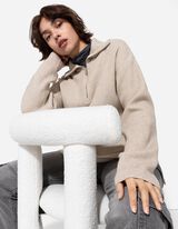 Pullover - lukuga kinnitus - beezh