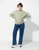 Mikina - Jednofarebn&yacute; - svetlozelena