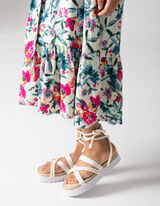 Abito maxi - Viscosa - verde chiaro