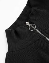 Langarmshirt - Rei&szlig;verschluss