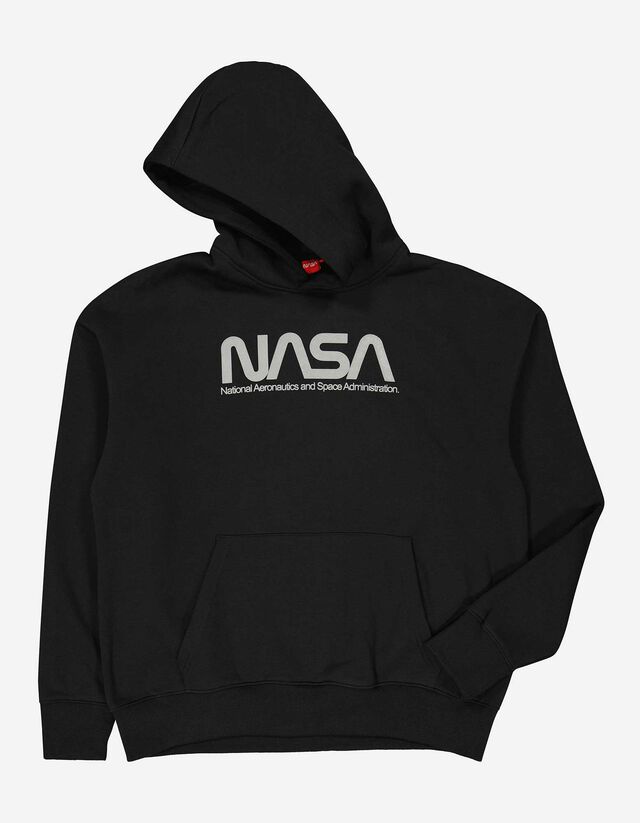 Bluză cu glugă - NASA - Negru