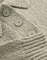 Strickpullover - Polokragen - dunkelgr&uuml;n