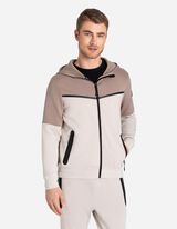 Sweatvest - Kap - lichtbruin