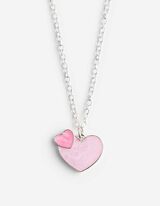 Kette - Herzen - Silber