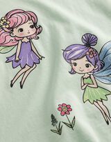 T-Shirt - Frontprint - hellgr&uuml;n