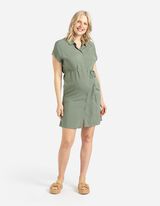 Abito premaman - LENZING&trade; ECOVERO&trade; - verde scuro