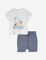 Set aus T-Shirt und Hose - Print