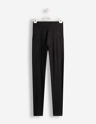 Leggings - Atmungsaktiv - Schwarz