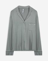 Pyžamový set trička a kahot - Viskóza - tyrkysova