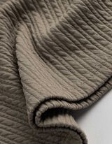 T-Shirt - einfarbig - Taupe