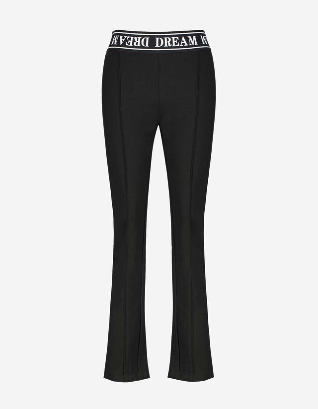 Broek - Viscosemix - zwart