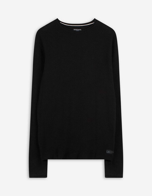 Pullover Strik 'Tjele' - Black