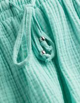 Shorts - Musselin - gr&uuml;n