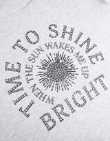 Marškinėliai - Priekinė spauda - sviesiai pilkas