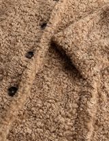 Mantel - Teddyfell - Beige