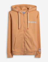 Propínací mikina - Potisk - oranzova