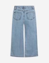 Jeans - Stickerei - blau