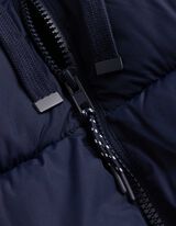 Prošívaná vesta - Klasický střih Regular Fit - tmave modra