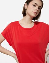 Majica kratkih rukava - jednobojna - crvena