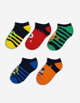 Calze sneakers - Confezione da 5 pezzi
