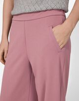 Hlače - Raztegljiv pas - vijolicna