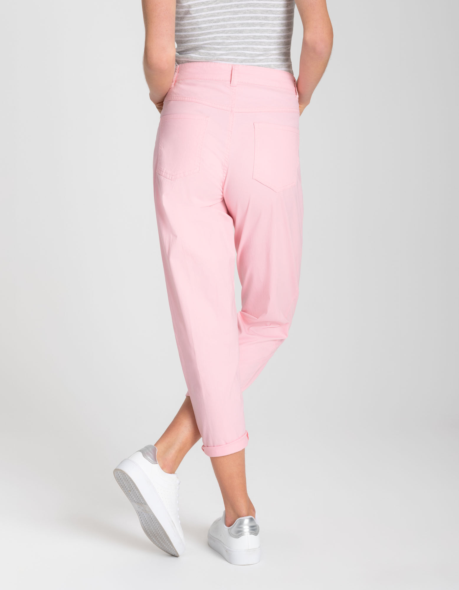 Pantalon chino - Coupe Slim Fit - Rose