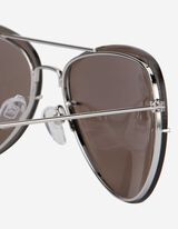 Pilotinių akinių - sidabrinis