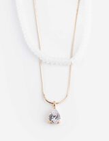 Kette - 2er-Pack - goldfarben